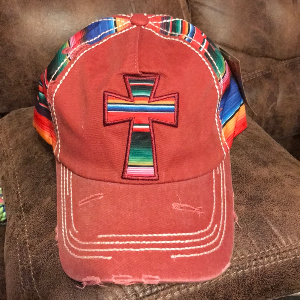 Serape Red Hat